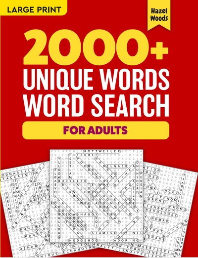 2000+ Unique Words Word Search