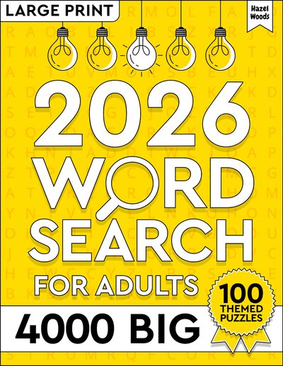 4000 Big Word Search — 100 Themed Puzzles