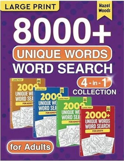 8000+ Unique Words — 4 in 1 Collection