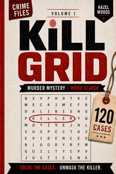 Kill Grid Volume 1 — Murder Mystery Word Search