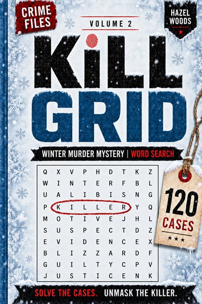 Cover of Kill Grid Volume 2 — Winter Murder Mystery Word Search