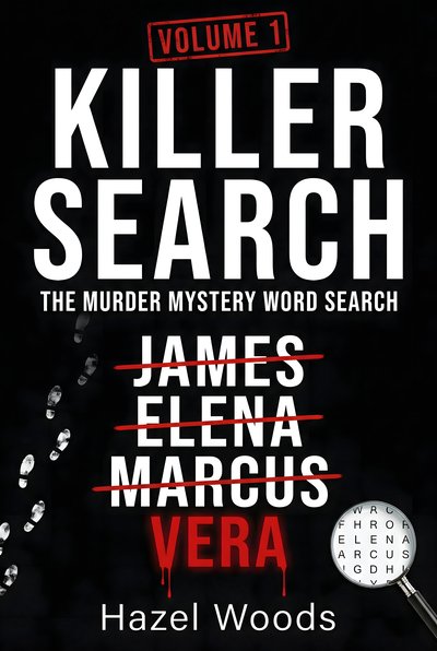Killer Search Volume 1 — The Murder Mystery Word Search Puzzle Book