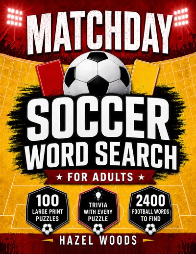Matchday Soccer Word Search for Adults